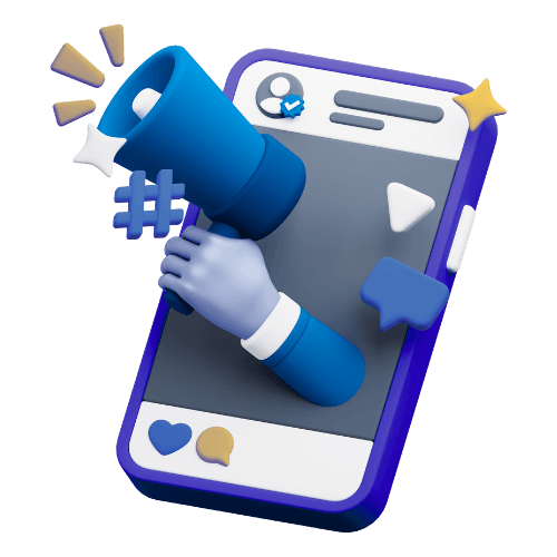 Decorative spring image on the left