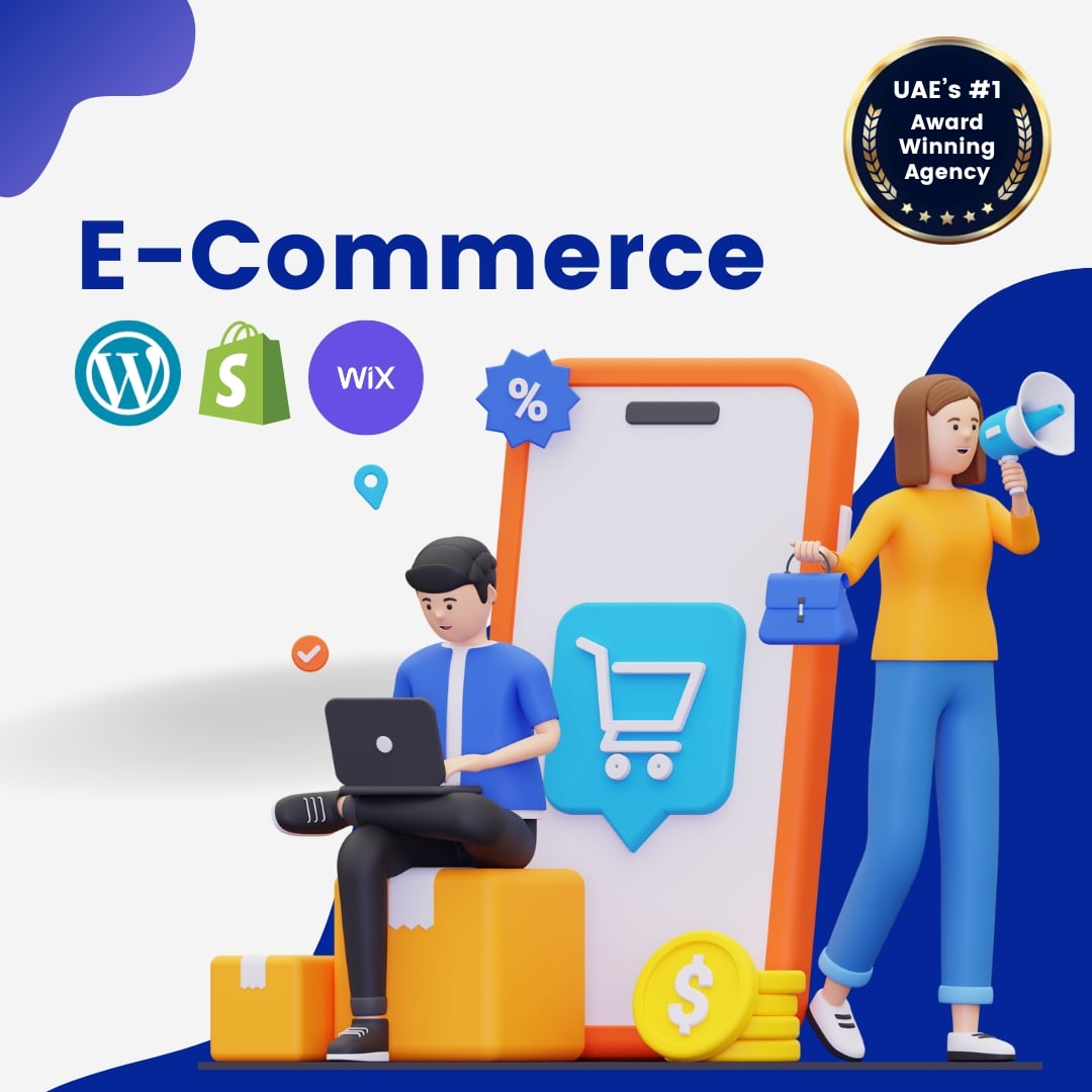 E-commerce Solutions service illustration
