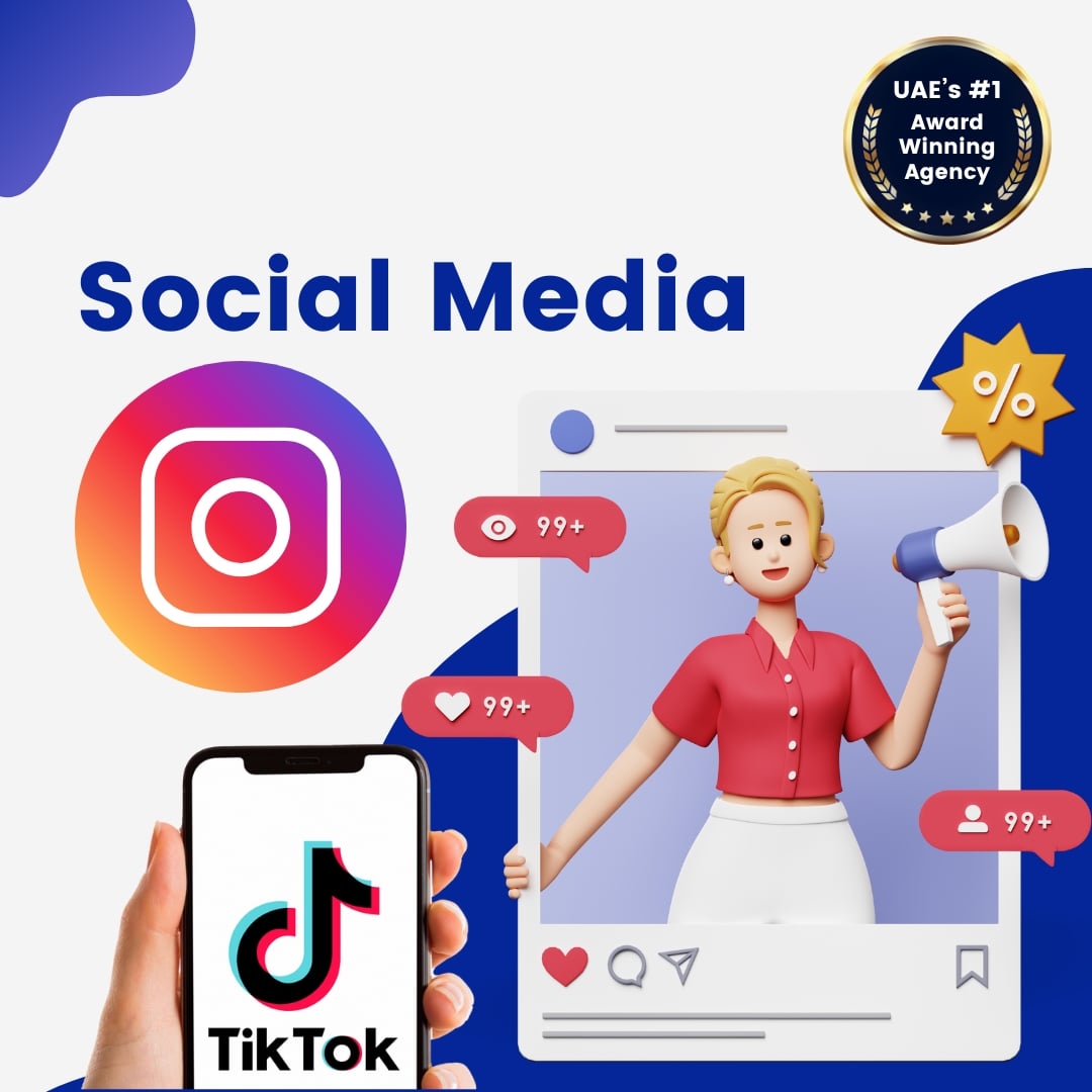 Social Media Marketing service illustration